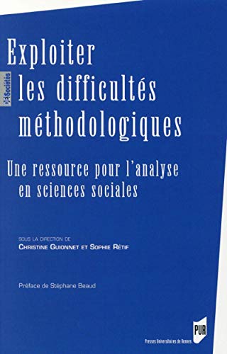 Preisvergleich Produktbild EXPLOITER LES DIFFICULTES METHODOLOGIQUES (DES SOCIETES)