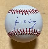 Jarlin Garcia Marlins/giants Signed Autographed M.l. Baseball W/coa * - Autographed Baseballs