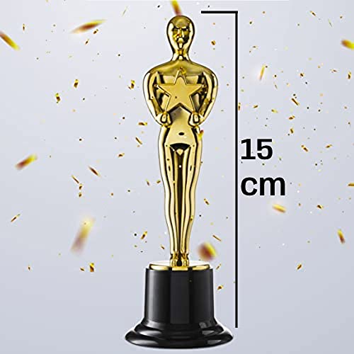 Prextex Trophy Award - Perfect Awards And Trophies For Kids & Adult Award Parties, Small Trophy Cup For Recognition, Ideal Kids Trophy For Competitions And Events #TOP5