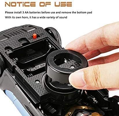Image of K D Robot Races Car Toy - 2-in-1 Automatic Transforming Car to Robot with 4D Lights & Music, Battery Operated, Non-Toxic, Gift Toy for Kids (2+ Years) (RED & Black)