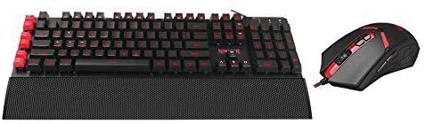 Redragon S102 YAKSA USB Programmable Gaming Keyboard, 7 Color Backlight, NEMEANLION USB Gaming Mouse, Keyboard Set