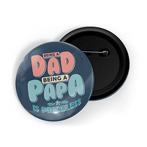 Image of dhcrafts Pin Badge Multicolor Family Glossy Finish Design Pack of 1 (58mm)