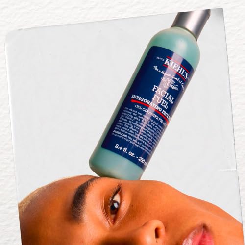 KIEHL'S Facial Fuel Energizing Face Wash, belebender Gesichtsreiniger mit Koffein, Menthol & Vitamin E für gestresste Männerhaut… – Ansicht 5