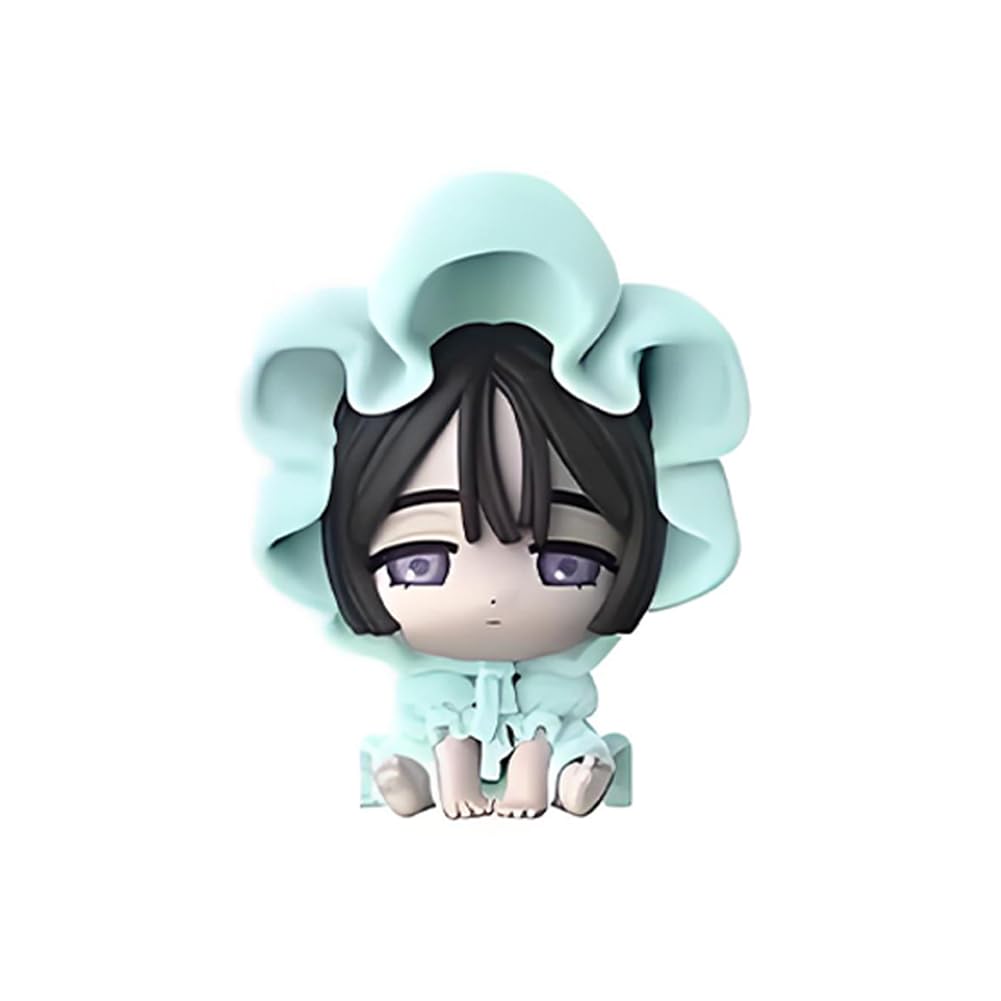 Anjinguang Ivan Action Figures, Ivan Till Mizi SUA Anime Look Up Figurine, 6cm Cartoon Statue Cute Cake Topper Ornament Collectible Anime Gifts