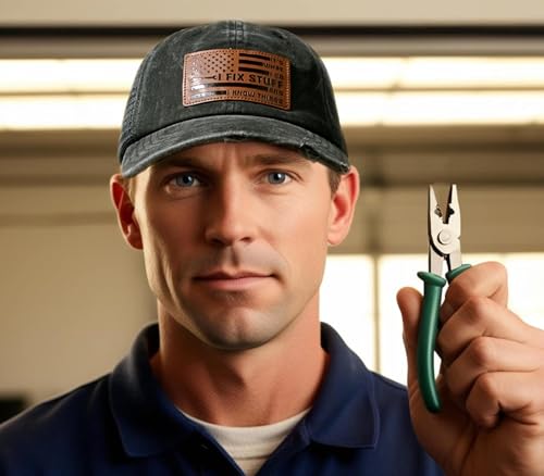 Casquette I Fix Stuff and I Know Things gris en coton de qualité supérieur - 7