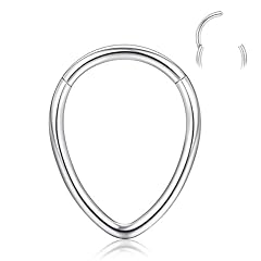 Teardrop-Sleek, Silver