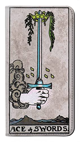 Housse cuir Ace of Swords Samsung S26 Plus : étui clapet fin et robuste