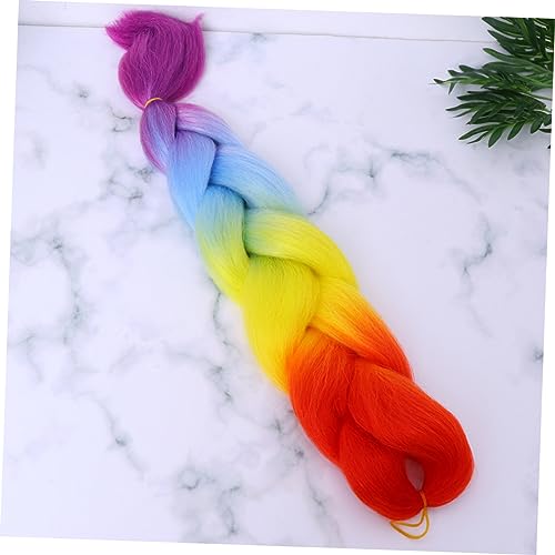 Queue de cheval tressee DOITOOL extensions pour tenue de soiree
