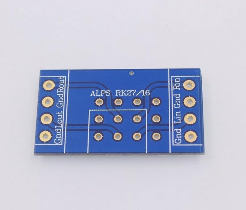 2pcs for ALPS RK27 27 Type Dual 50K Potentiometer Conversion Board PCB