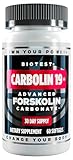 Biotest Carbolin 19 – Forskolin Carbonate for Fat Loss & Metabolic Performance – 60 Softgels (30-Day Supply)