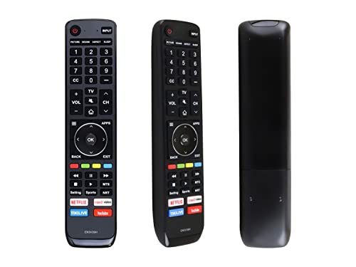 Catálogo para Comprar On-line hisense h8e los 5 mejores. 41 Control Remoto Compatible con Hisense EN3V39H Smart TV 4K 43H6C 43H6D 50H6C 50H6D 55H6B 55H6C 55H6D 65H6C 65H6D, Youtube y Claro Video
