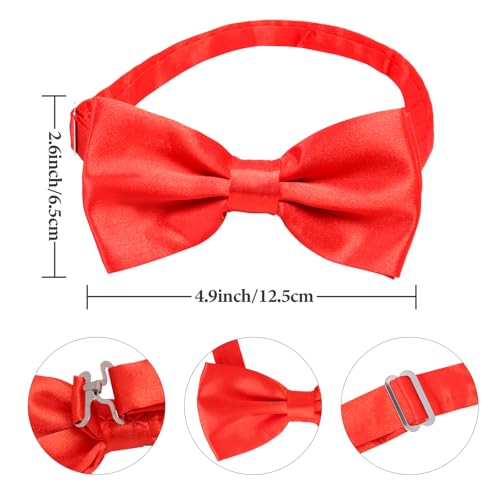 Kyson 1950S Waiter Costume Kit Vintage Carnival Circus Outfit Soda Jerk Ice Cream Hot Dog Man Costume With Hat Vest Bowtie thumb #3