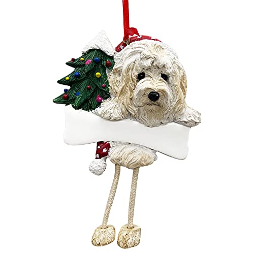 Goldendoodle Ornament with Unique 