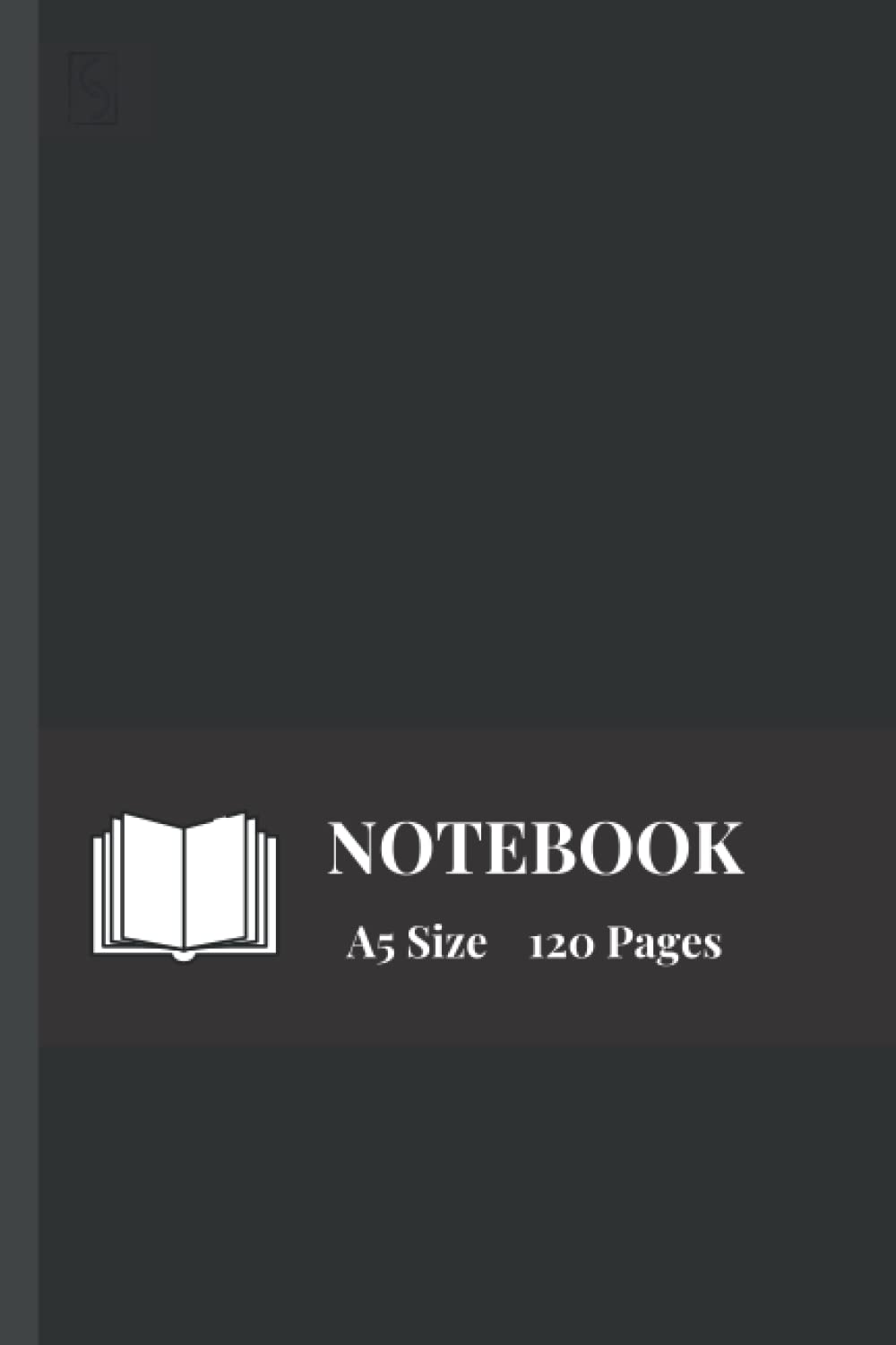 Notebook: Stylish Black Notebook For Home, School Or Office / Blank Lined Journal For Note Taking, Writing, Organising, Planning, Sketching And More