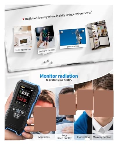 Detector EMF portátil 4 en 1 con modo curva miniatura 4