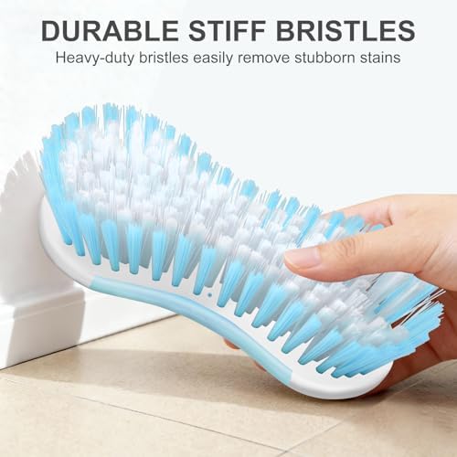 SetSail Multi-Purpose Scrub Brush of 2 Pack, Blue - 3