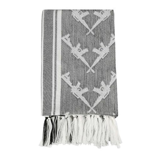 Explore Land Cotton Shemagh Keffiyeh Tactical Desert Scarf Neck Head Wrap with Tassel for Men Women2