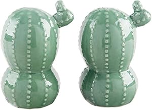 Image of Home Essentials Cactus Shape Salt And Pepper Kitchen Accessories Set of 2