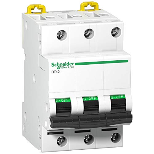 Disjoncteur Schneider DT40 32 ampères courbe C excellence triphasé