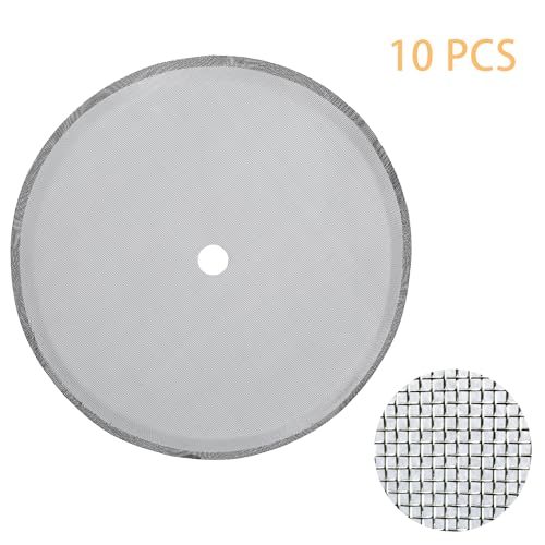 Dircolz DZ22 10 Pcs French Coffee Press Replacement Filter Screen,3.3In .Only Applicable To 21Oz (600Ml) Reusable Stainless Steel Metal Filter Mesh thumb #3