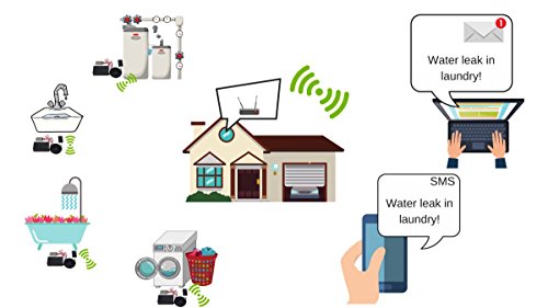 Water Detector with Text Message and Email Alerts (Standard) - Thumbnail 2
