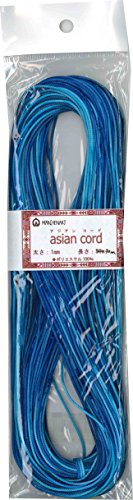 Art asiatique scene code fil de prestige bleu dansome 1mm pour créations