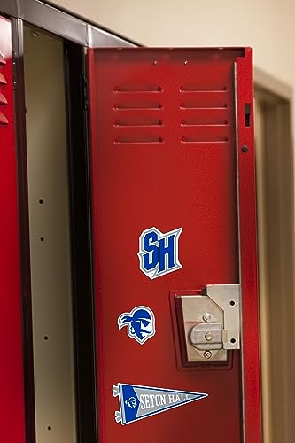 Image of Seton Hall University 9ct Vinyl Large Deluxe Stickers Variety Pack - Laptop, Water Bottle, Scrapbooking, Tablet, Skateboard, Indoor /Outdoor - Set of 9