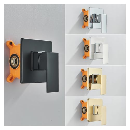 Grifo de lavabo de baño con caño de cascada para evitar salpicaduras 6