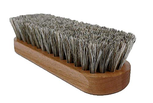 Valentino Garemi Shoe Care Set Cleaning Polishing Buffing Complete Brush Kit Set for Leather Materials