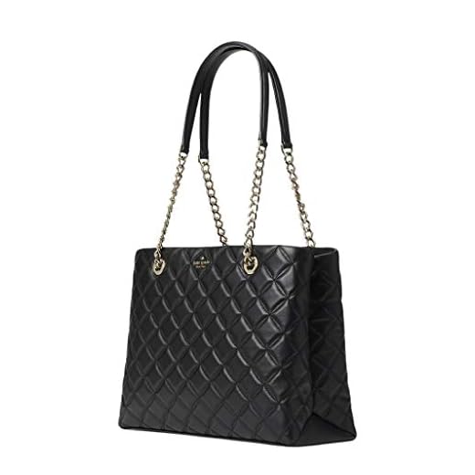 Kate Spade Natalia Tote Bag Women's Leather Large Handbag (Black)