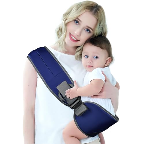 Vicloon Portabebés Portátil,Portabebés Ajustable para Bebés,Portabebes Lateral Ligero y Transpirable para Bebés y Niños Pequeños de hasta 35 Libras, 5-48 Meses (Azul) Vicloon Portabebés Portátil,Portabebés Ajustable para Bebés,Portabebes Lateral Ligero y Transpirable para Bebés y Niños Pequeños de hasta 35 Libras, 5-48 Meses (Azul)
