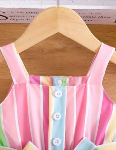 Image of SHRIMATE Apparels Summer Dress for Baby Girl /Frocks for Baby Girl /Baby Frocks Girl Poly Rayon /Casual Dress Short Flutter Sleeve