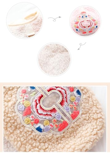 Disfraz cálido para perros pequeños AZA, talla M, rosa miniatura 5