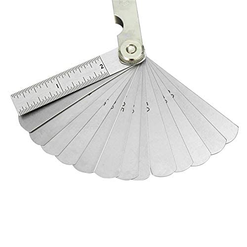 STORE99® Dental Orthodontic Measuring Ruler Stainless Steel