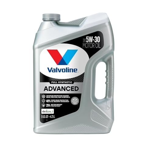 Valvoline Advanced Full Synthetic SAE 5W-30 Motor Oil 5 QT