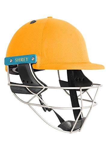 Image of Shrey Master Class Air 2.0 Stainless Steel Cricket Helmet, X-Small (Gold)