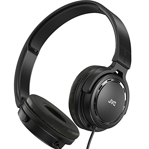 JVC HA-S520-B-E - Auriculares de diadema cerrados (diseo porttil y compacto, reproduccin de sonido Premium) negro