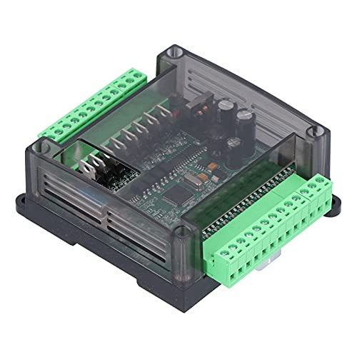 Tablero de Control del PLC Enchufe en Accesorio Programable del Módulo del Regulador de la Lógica 12 en 8 hacia Fuera Tablero de Control Industrial de DC 24V (Agregar un caparazón)