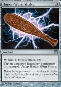 mtg 名誉に磨り減った笏/Honor-Worn Shaku　日本語版　Foil 名誉に磨り減った笏 (Honor-Worn Shaku) · Champions of