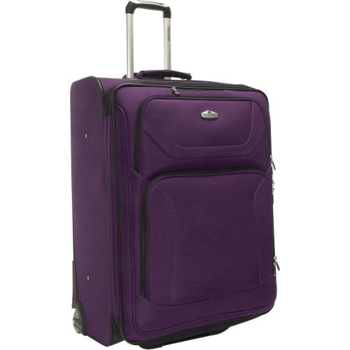 ricardo beverly hills del mar classic 2834 two-compartment pullman - purple