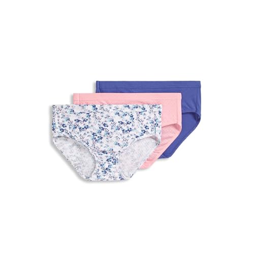 Image of Jockey Women's Underwear 100% Cotton Elance Breathe Hipster - 3 Pack
