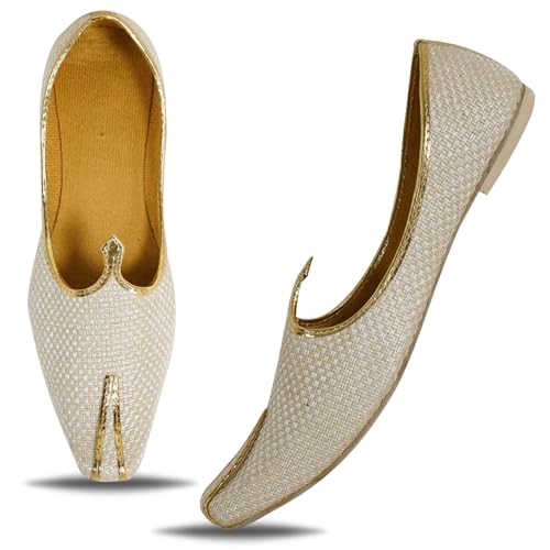 Men Jute Juti, Jutti for Men, Rajasthani Wedding Shoe Loafer