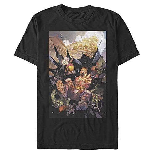 T-shirt Marvel Avengers grande taille pour homme en 4XL fin des hauts trop courts