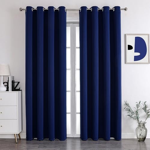Recopilación de Donde Comprar Cortinas más recomendados. 43 2 Piezas Cortinas Blackout con Aislamiento Térmico paraEstar/Rec¡mara Ventana, con Ojales,lmpermeable,Reducción Ruido,132 x 213.3 cm Cortinas para Sala 100%Poliéster Tela...