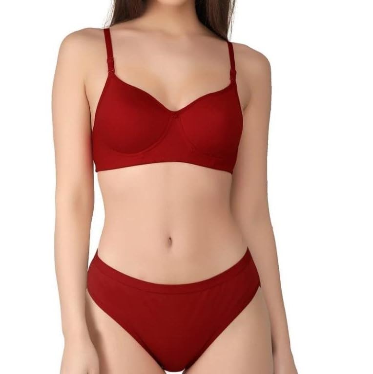 Coatsy FlowraLingerie Set for Women Bra Panty Set Combo Bridal Lingerie Set Panty Bra Set Lace Lingerie Set for Women Padded Bra Panty Set Sexy and hot Bridal Nighty for Honeymoon Sexy