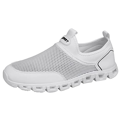 Zapatillas de correr para hombre, zapatos para caminar, con cámara de aire, tenis deportivos para hombre, de malla transpirable, ligeros, antideslizantes, para entrenamiento, gimnasio, correr, zapatos