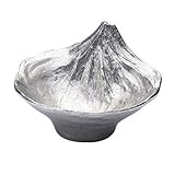 さかさ富士 猪口 素地　銀雅堂