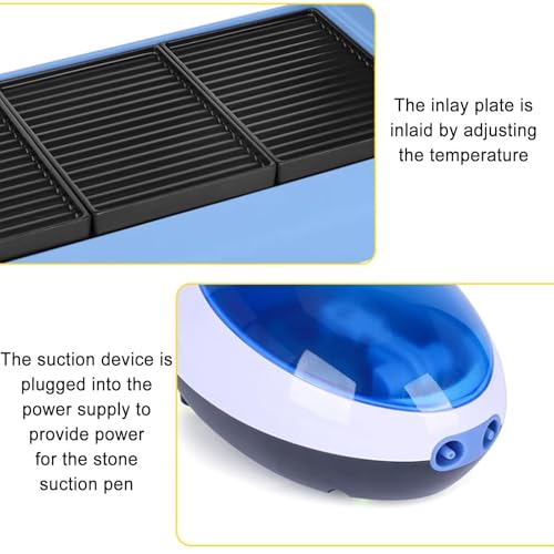 Máquina de engaste de cera al vacío con película para aprender joyería 4
