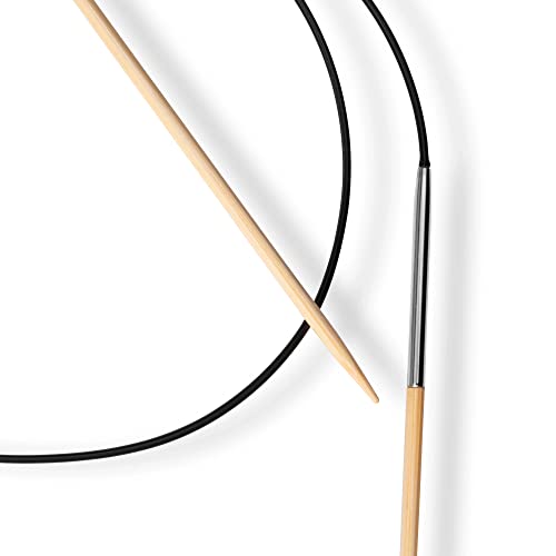 Prym - Prym 1530 Bamboo Circular (80cm, 2.50mm) Needle - 5 Pieces, Natural - Image 3