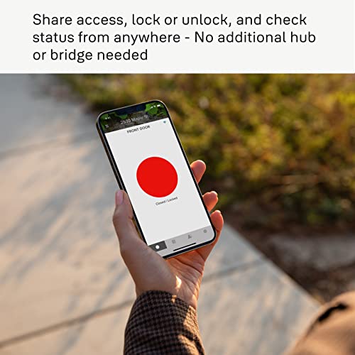 Image of Yale Assure Lever Touchscreen Smart Lock with Wi-Fi, Black Suede